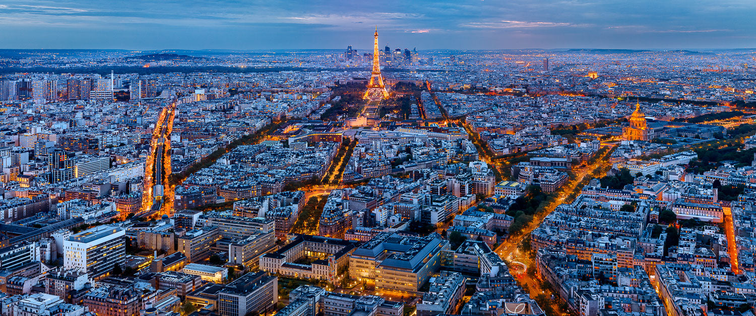The Blue Roofs of Paris