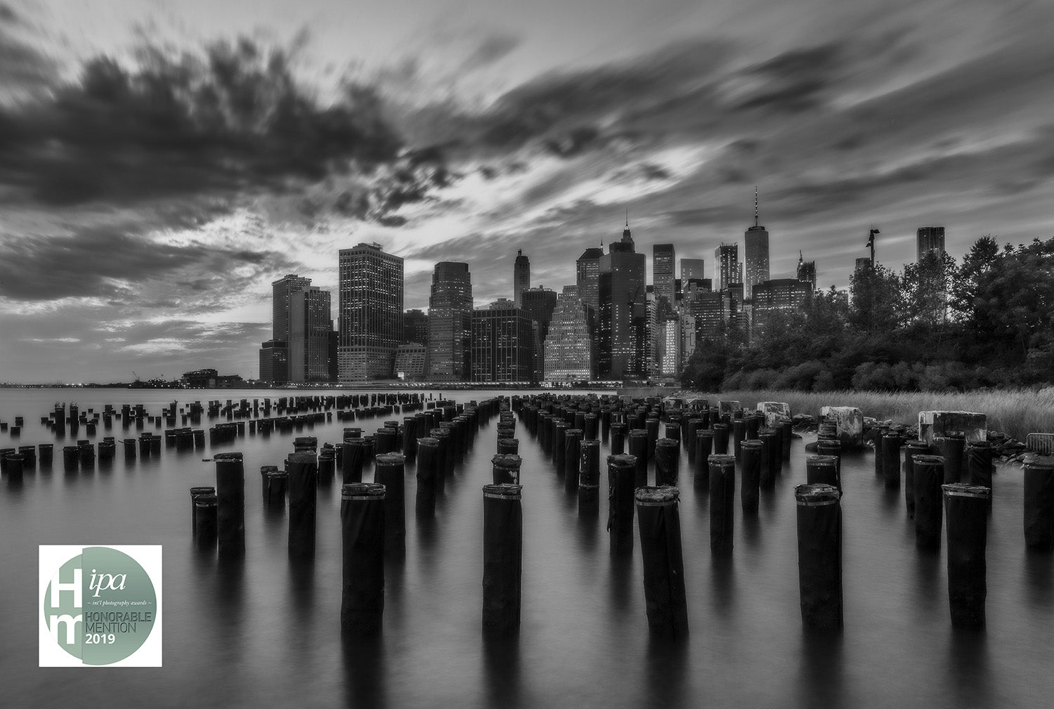 Moody Sky above Downtown Manhattan