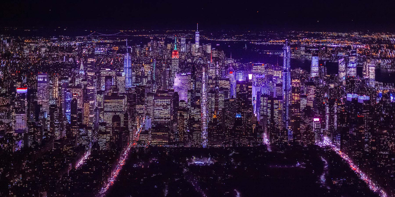 Manhattan's Night Glow