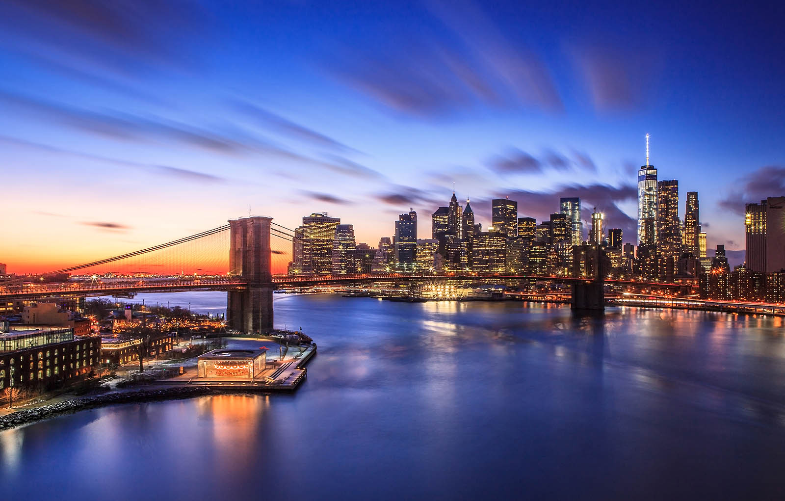 Brooklyn Bridge at Twilight
